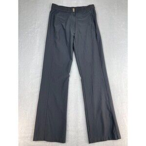 Nike Dri-Fit Vintage Riding Pants Straight Leg Stretch Solid Gray Size S 4-6